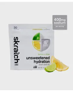 Skratch Labs Unsweetened Sport Drink Resealable 120g Bag